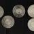 Set of vintage art deco Park Avenue dishes, plates, bowls, glasses 4 thumbnail
