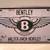 Bentley Distressed Tin Metal License Plate Sign - New 3 thumbnail