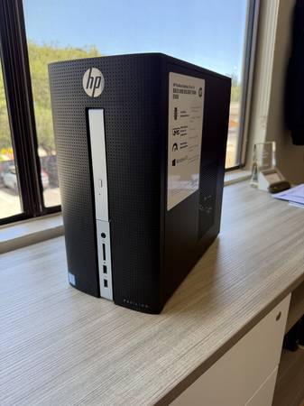 HP Desktop - Intel I7, SSD Drive 1