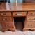 Vintage Mahogany 7 Drawer Kneehold Desk 2 thumbnail