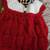 Hand crocheted, pineapple, princess Christmas dress size 4 toddler 2 thumbnail