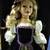 Beautiful Porcelain Holly Doll in Cabinet 2 thumbnail
