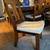 Beautiful Solid Wood Dining Table with Glass Top + 6 Chairs 2 thumbnail
