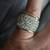 Ring Cocktail Heavy Gold Cubic Zirconia Size 7 2 thumbnail