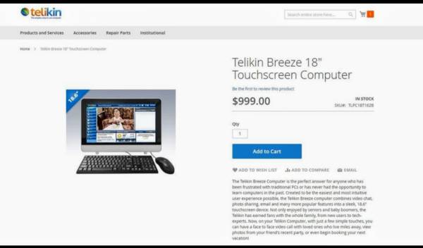 Telkin 18" Touch Screen Computer-Brand New ! 1