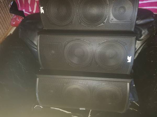 Miller & Kreisel Speakers Included Stands 1