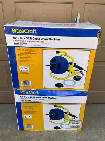 Brass Craft Cable Drum Machine -BRAND NEW 1
