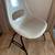 Vintage Krueger fiberglass shell chair. Cream color. 1 thumbnail