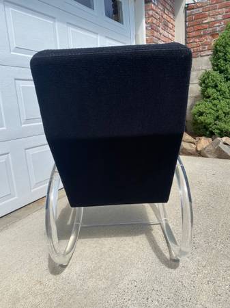 Vintage Charles Hollis Jones Lucite Rocking Chair - $250 (Wenatchee)63441596286465122