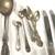 Antique late 1800s heavy, silver, plated, silverware, and silver spoons 4 thumbnail