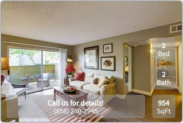 $2,595 / 2br - 954ft2 - 2 Bedroom / 2 bathroom for rent! You won't be disappointed! (San Diego - Mira Mesa)63819386720385121