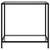 vidaXL - Console Table Transparent and Black..! 3 thumbnail