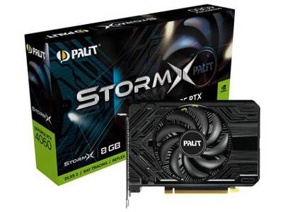 Palit RTX 4060 StormX 8GB GPU; quite new - computer parts - by