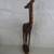 Vintage Hand Carved Wooden Giraffe Figurine Made in Kenya Africa 25" 5 thumbnail