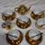 Worcester Gold Lustre Pie Crust Tea set Fireproof 3 thumbnail