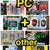 PC Gaming Mouse for computer, laptop USB Wireless gamer mouse with buttons 6 thumbnail