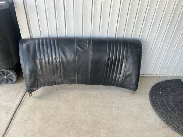 68-74  Nova 2 Door Upper Rear Back Seat Section 1