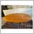 Custom Design Solid Walnut Oval Extension Dining Table 5 thumbnail