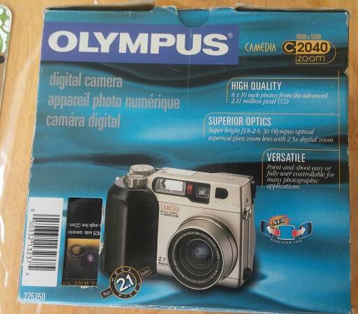 Olympus Digital Camera. New Cond. 1
