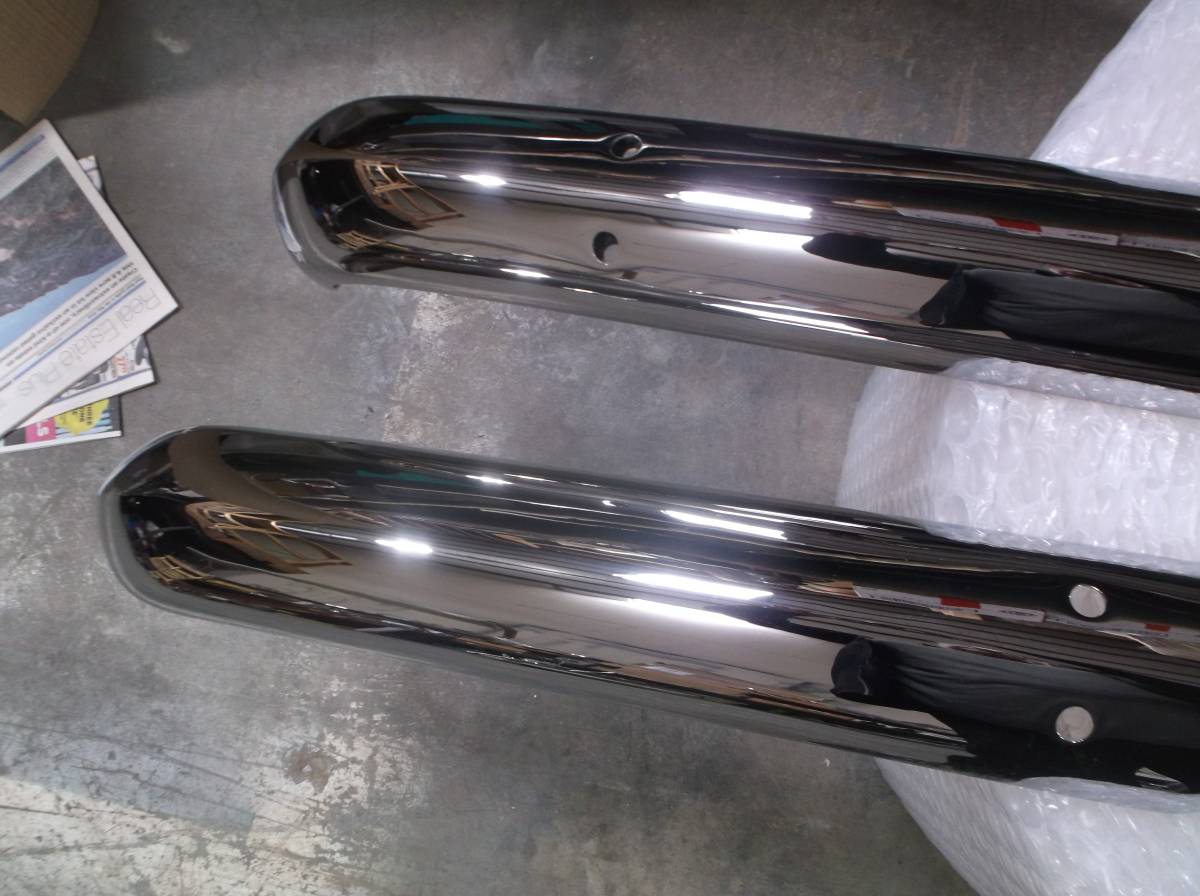 1955-62 Rolls Royce, Bentley Front & Rear Bumpers Re-Chromed