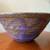 Hand-Thrown Studio Ceramic Bowl signed "Amika" – Purple Glaze 7" 3 thumbnail