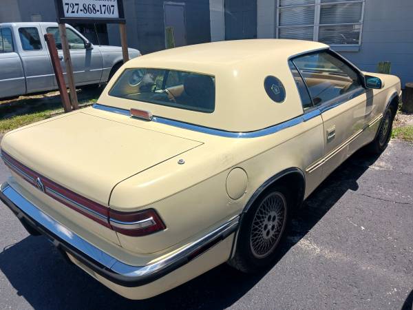 1989 Chrysler LeBaron TC Maserati - $2,80063443147151619123