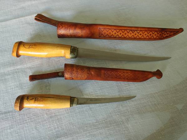 Vintage Finnish Filet Knives – Handcrafted by J. Marttiini for Rapala 1