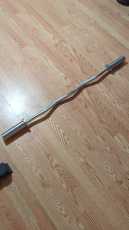 Olympic EZ Curl Barbell 1