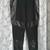 Black leggings with Polyurethane accents sz L / activewear 1 thumbnail