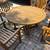 Round Teak Table 51” With 4 Teak Chairs (made By Country Casual Of England)  L 3 thumbnail