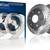 Detroit Axel Rear Brake Rotors (Pair) for Cadillac, Chevrolet, GMC 9 thumbnail