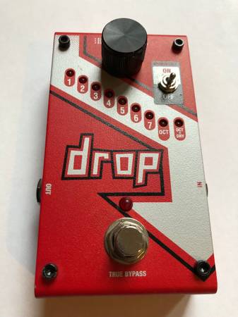Digitech Drop  -Dedicated Polyphonic Drop Tune Pedal 1