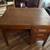 Large Antique Wood Desk 1 thumbnail