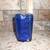 Vintage Hazel Atlas Cobalt Blue Chevron Pitcher 4 thumbnail