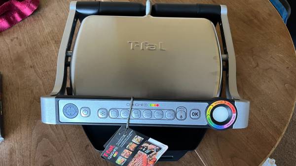 Electric Grill - T-Fal - Stainless Steel - $100 1
