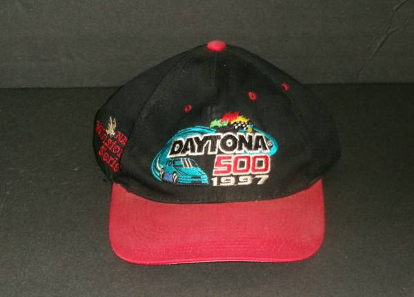 Vintage Daytona 500 (1997) Nascar Winston Cup Series Adjustable Hat/Ca 1