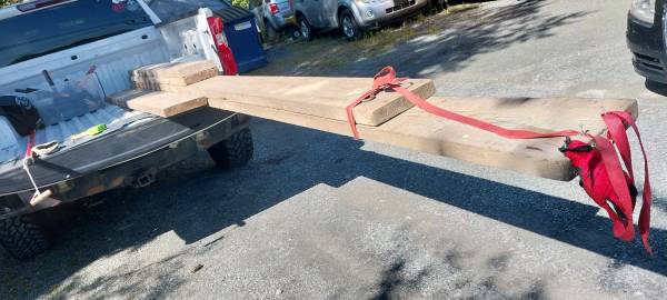 2x10 rough sawn planks 1