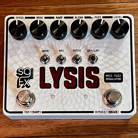 SolidGoldFX Lysis MkII Fuzz Modulator - musical instruments - by