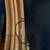 pair Regency / Louis / Gustavian Armchairs Navy Leather 7 thumbnail