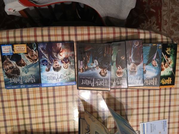 Harry Potter dvds all for $20 1