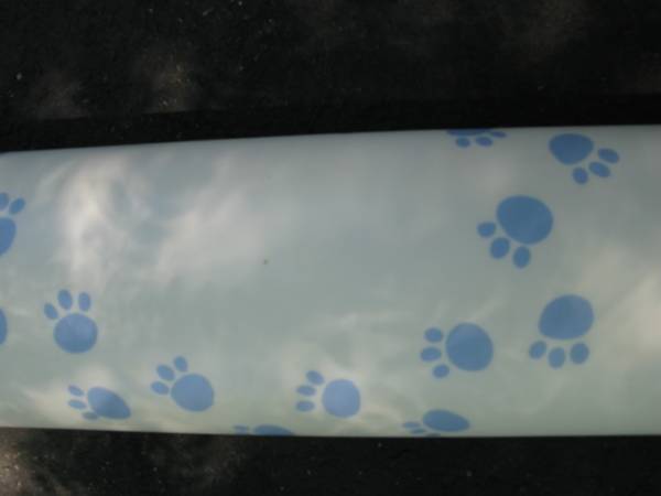 Dog New Heavy Duty Glow in Dark Paw Prints Rubberized Dog Animal Mat - $60 (Waukesha)63470634243073122