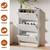 JOZZBY Narrow Shoe Cabinet Storage with 3 Flip Drawers 5 thumbnail