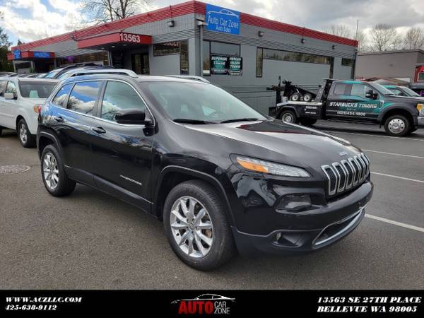 2014 Jeep Cherokee Limited 4x4 SUV automático - $8,995 (Bellevue)63617858121473120