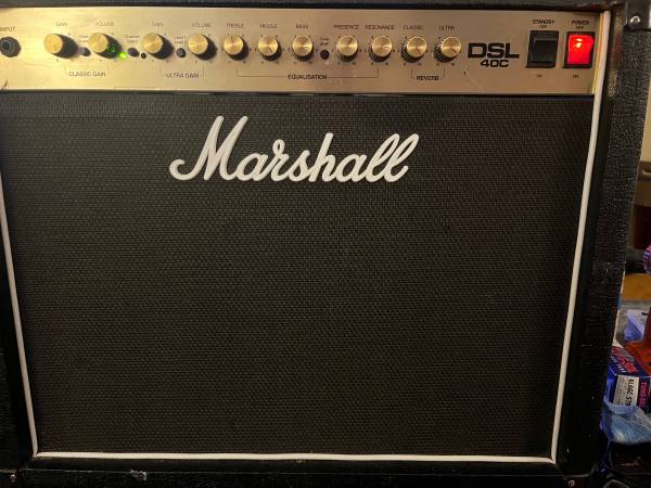 Marshall DSL 40C guitar combo amp 1x12 1
