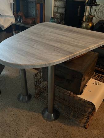RV table with Legs Motorhome, Camper 5th Wheel Tiny Home Table 1