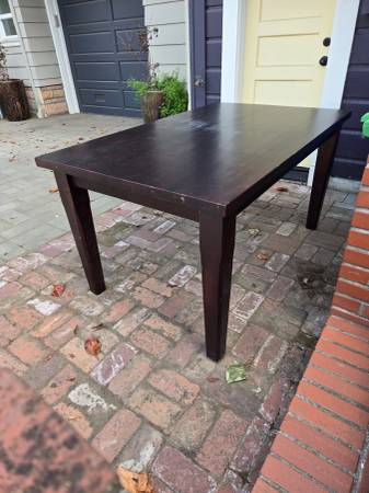 Wood table 1