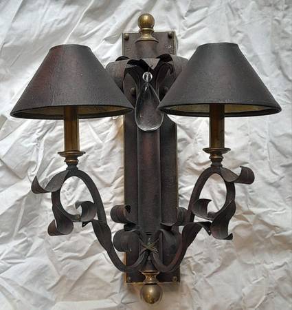 2 - Double Shade Hart Wall Sconces 1