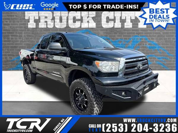 Camioneta Toyota Tundra Grade doble cabina elevada del 2010 - $17,999 (Sumner, WA)63469889962881120
