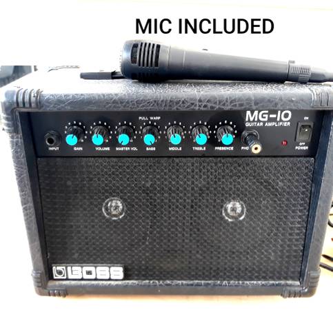 ローランド MG-10 ROLAND BOSS MG-10 Guitar Amp w.Mic - musical instruments - by
