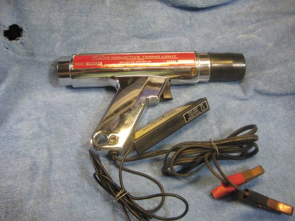 Sun Inductive Timing Light 7501 Vintage Automotive Tool Sun Gun, Works 1